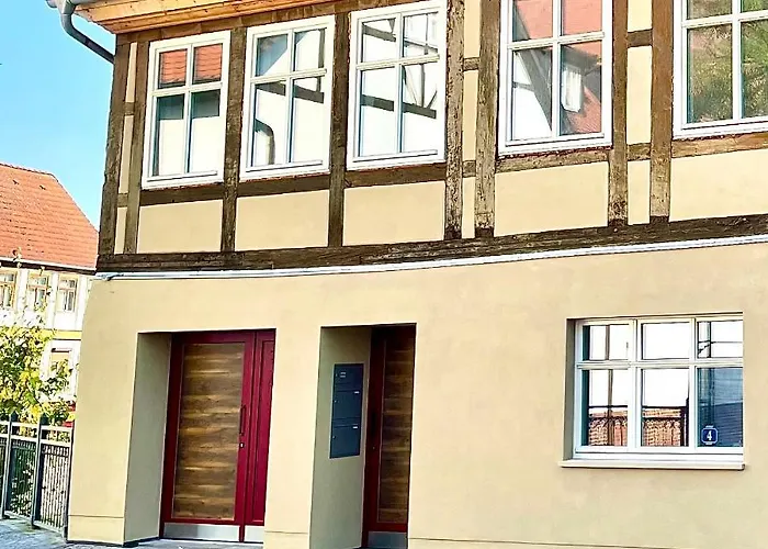 Stilvolle, Zentrale Ferienwohnung Bocksbruecke Mit Parkplatz